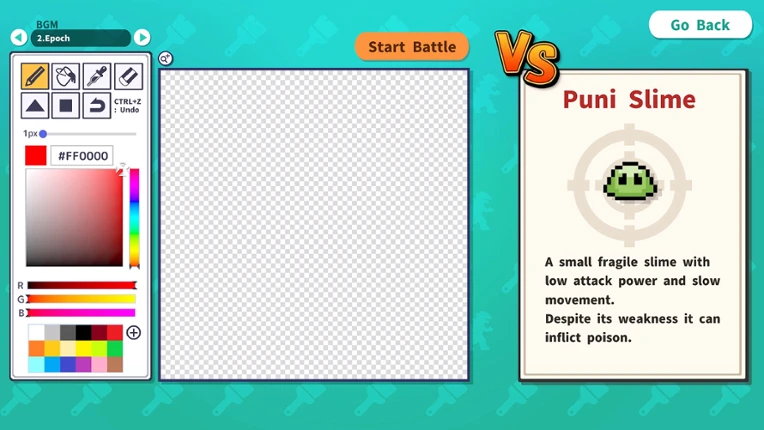 AI Pixel Battle screenshot