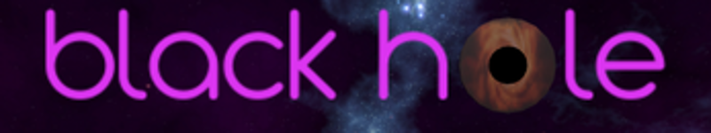 Black hole screenshot