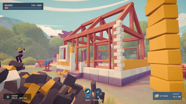 Brick by Brick: Tidy Up the Small Town! screenshot