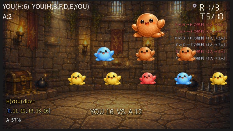 Chaos Dice Survival Image