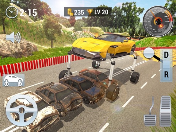 Elevated Car Crash Driver 2020 screenshot