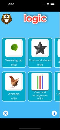 Exerkids Logic screenshot