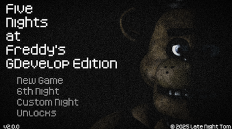 Five Nights At Freddy's (FNAF) GDevelop Template screenshot
