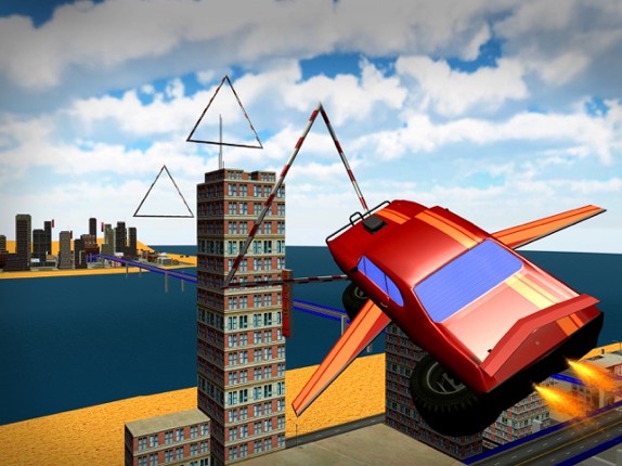 Flying Monster Truck Drive – 3D Lorry Simulator screenshot