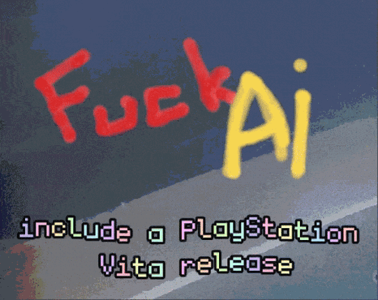 FUCK AI Image
