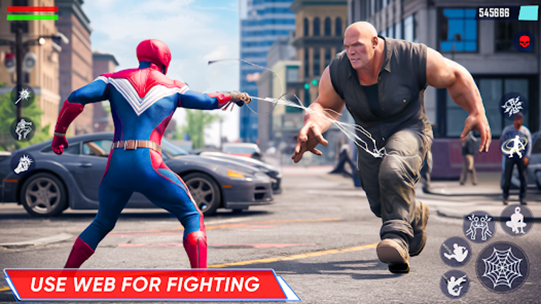 Cyber Rope Hero in Spider Game screenshot