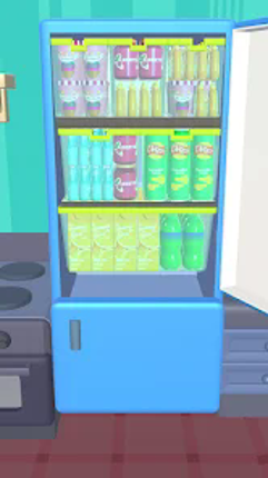 Fridge Organizing 3D Image