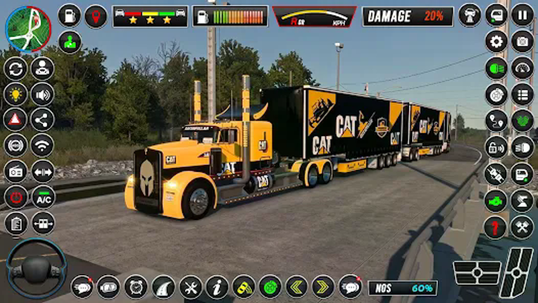 Truck Driving Real Truck Drive Image