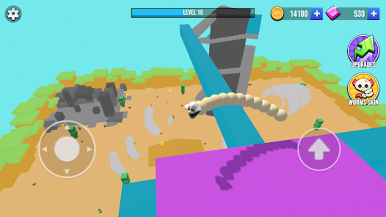 Hungry Worm: Eat Master screenshot
