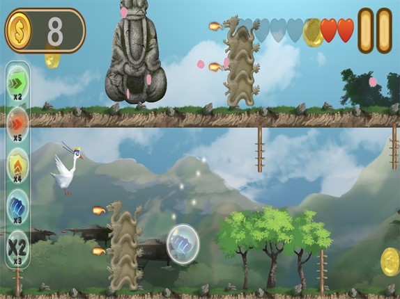 Goose Runner Hard Platformer screenshot