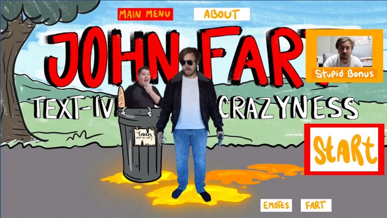 John Fart: Text-iverse of Crazyness screenshot