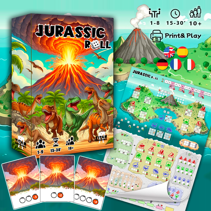 Games like Jurassic Roll