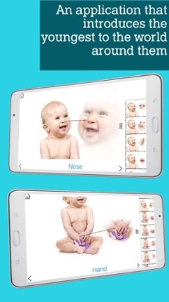 My Body Guide for Kids, Montessori app to teach human body parts in interactive way Image
