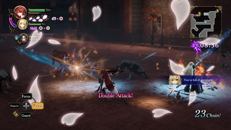 Nights of Azure 2: Bride of the New Moon screenshot
