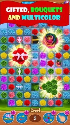 Rose Garden Match 3 screenshot
