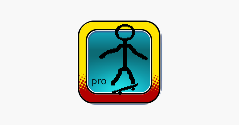 Stick-man Skateboard Extreme - Mini Pocket Skate Image