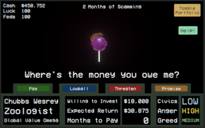 Ultimate Ponzi Scheme 1983 Image
