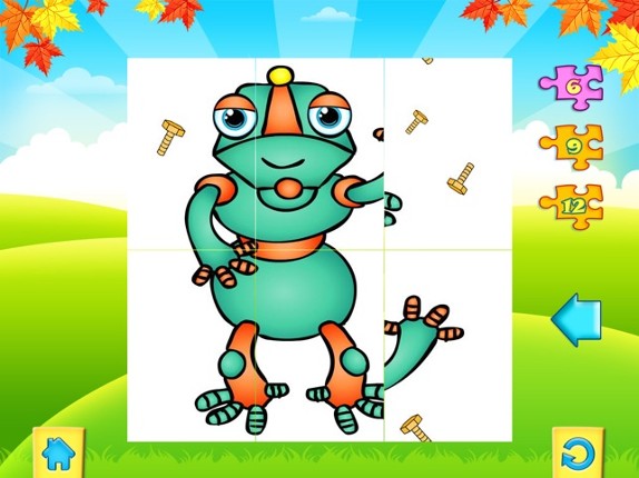 123 Kids Fun PUZZLE RED - Kids Slide Puzzle Games screenshot