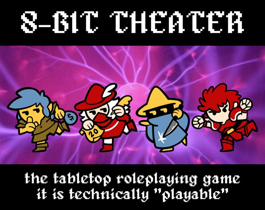 Games like 8-bit Theater the RPG