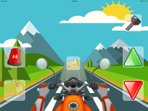 Baby Moto Rider - your toddler's first motorbike screenshot