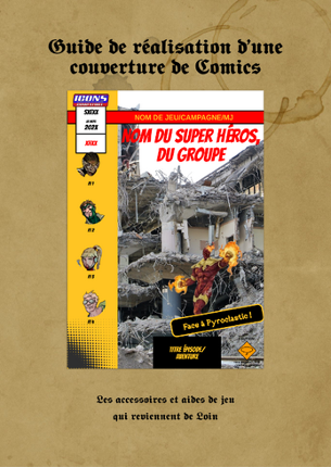 Des couvertures de comics pour vos séances de JDR super-héroïque screenshot