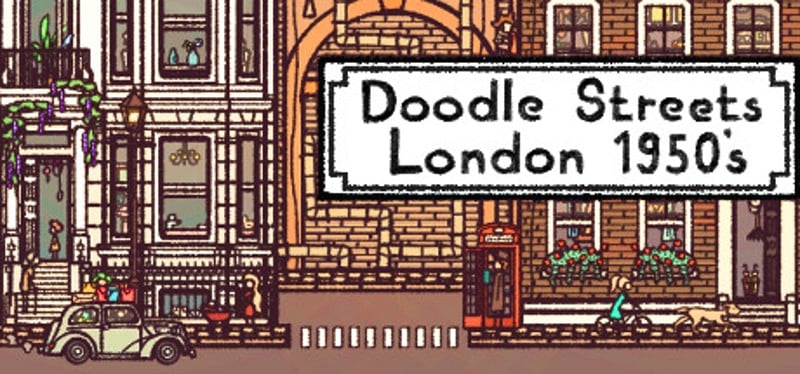 Doodle Streets: London 1950's Game Cover