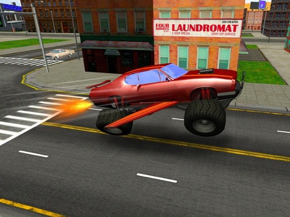 Flying Monster Truck Drive – 3D Lorry Simulator Image