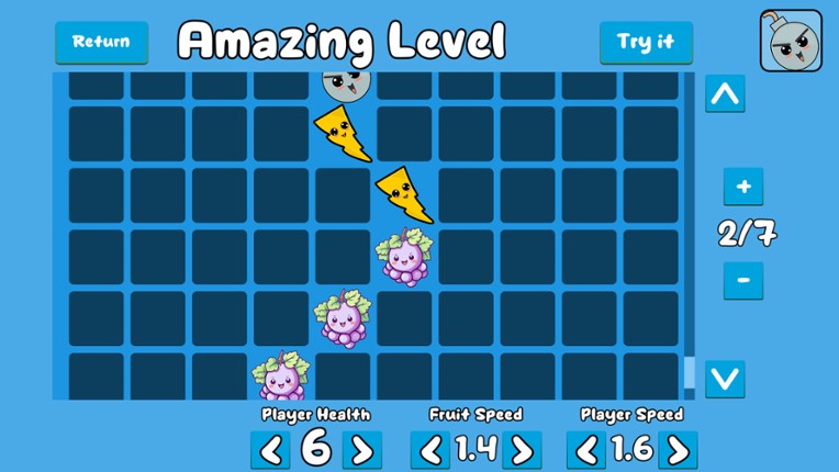 FruitFall Catcher screenshot