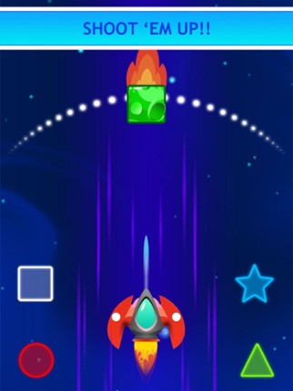 Galaxy shape and color shooter screenshot