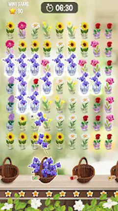 Zen Blossom: Flower Tile Match Image