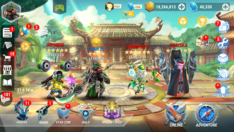 Heroes Infinity Premium screenshot