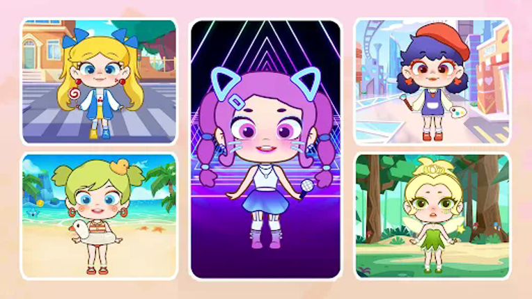 Doll Dress Up - Makeup Games screenshot