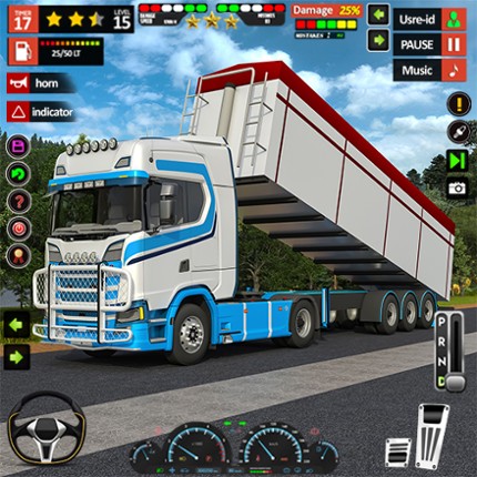 Euro Truck Game Transport Game Image