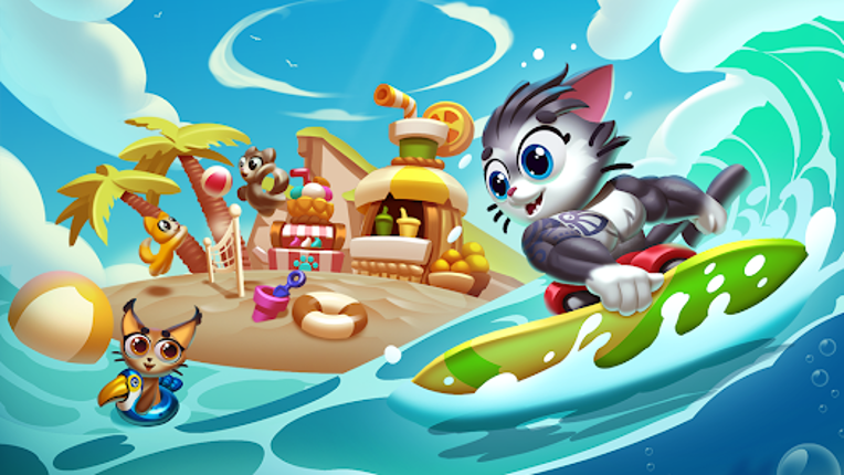 Merge Cats: Magic games Image