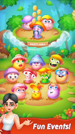 Blooming Flowers Merge Game screenshot