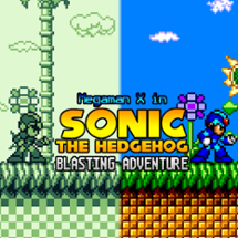 Megaman X in Sonic the Hedgehog - Blasting Adventure Image