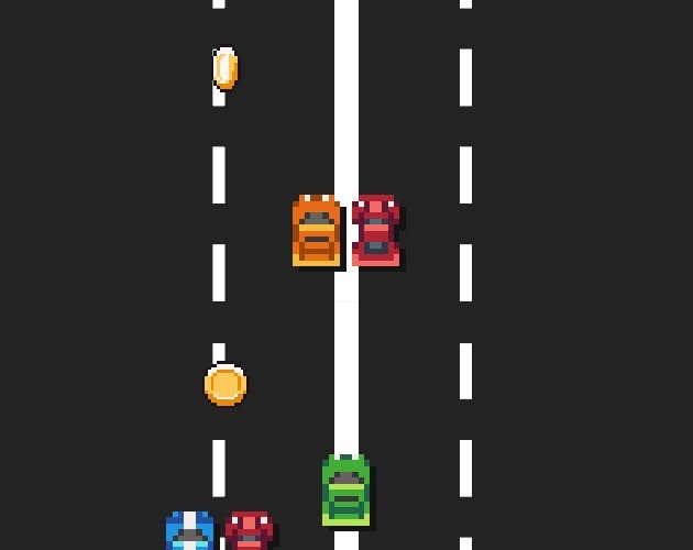 Games like Pixel Car Construct 3 template