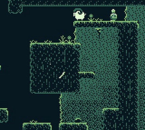 Woolball's backyard [Game Boy] screenshot