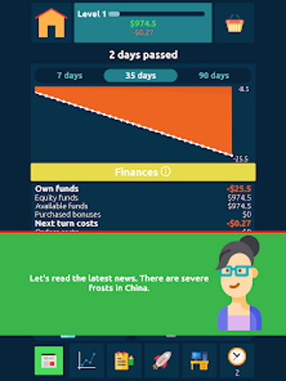 Stock Exchange Game Simulator screenshot