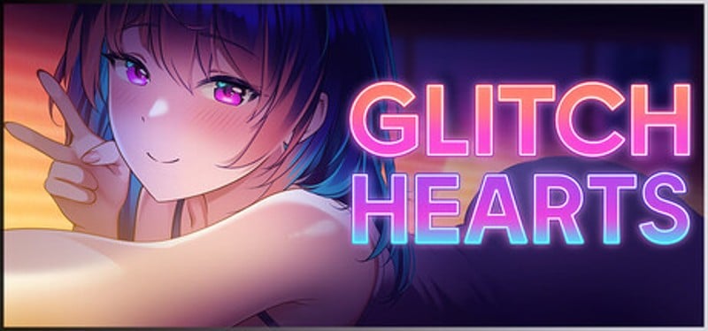 Glitch Hearts Image