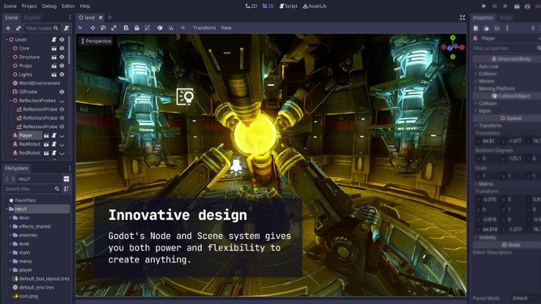 Godot Engine screenshot