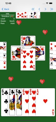 Hearts - Play with your rules screenshot