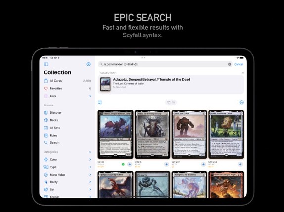 MTG Scanner - Lion’s Eye screenshot
