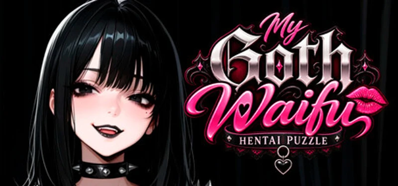 My Goth Waifu: Hentai Puzzle Image