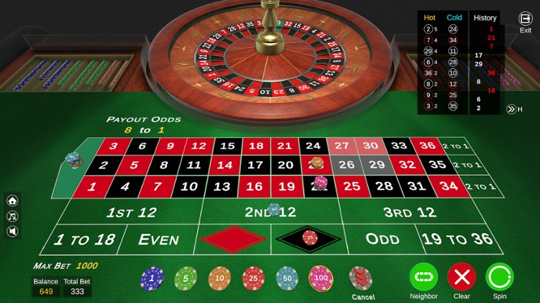 Real Roulette screenshot