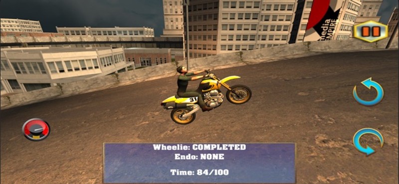 Road Rashed Wheelie Ride! screenshot
