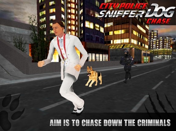 Security Police Dog Sniffer Simulator : Help forces secure the city from criminals Image