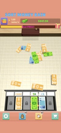 Sort Money Rain screenshot