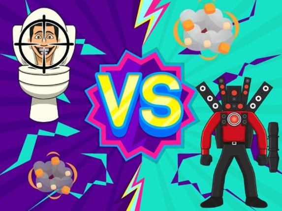 Speakerman Vs Skibidi Toilet Game Cover