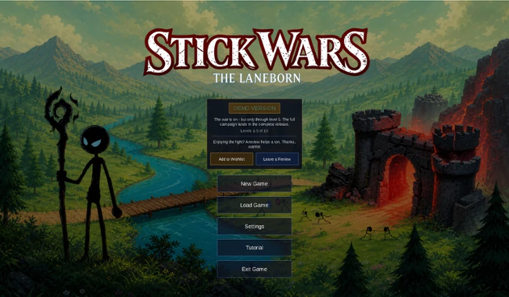 Stick Wars: The Laneborn Image